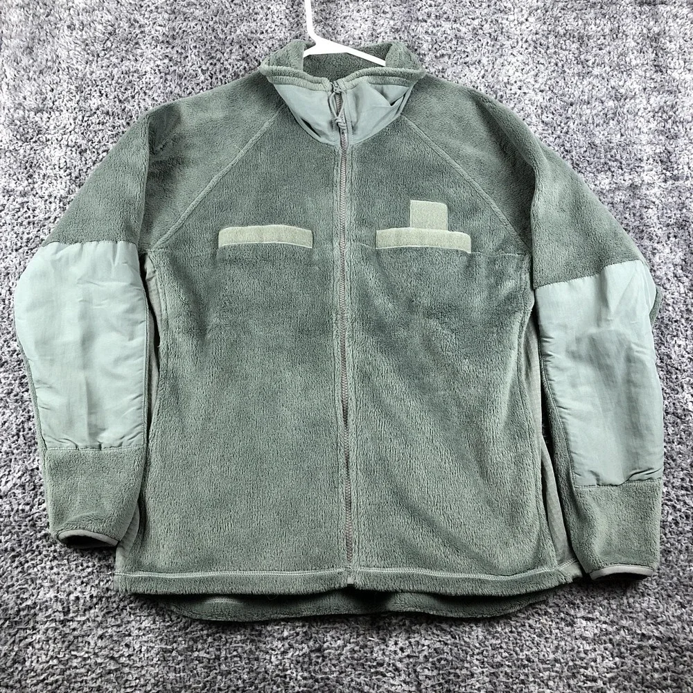Vintage Peckham Jacket‎ Mens Medium Green Fleece GEN III Military US Army